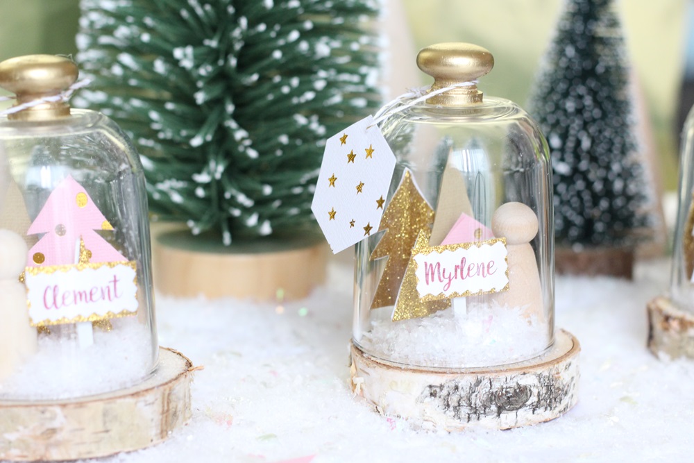 Un Noel DIY : Les cloches marque places