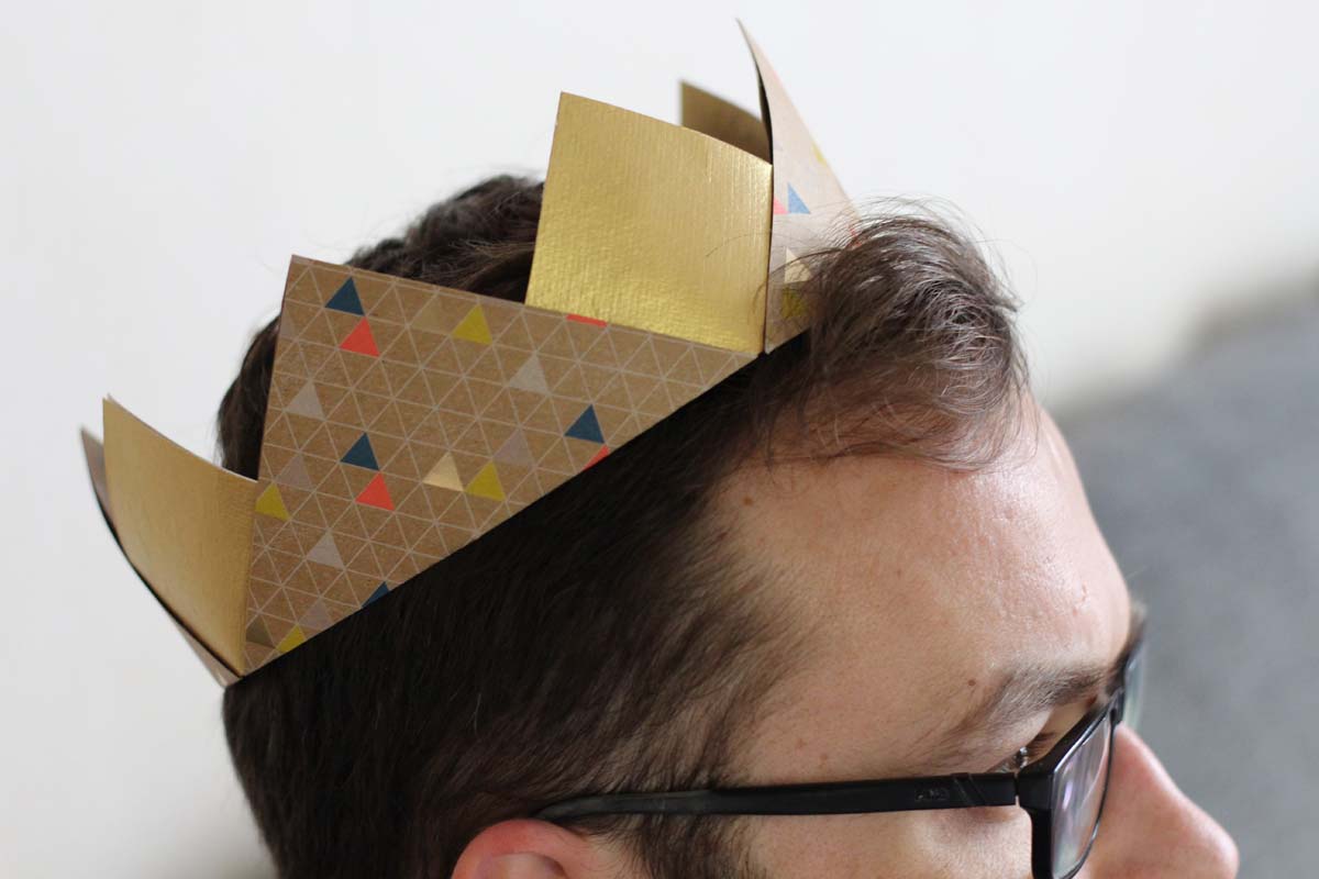 DIY Couronne des Rois en Papier